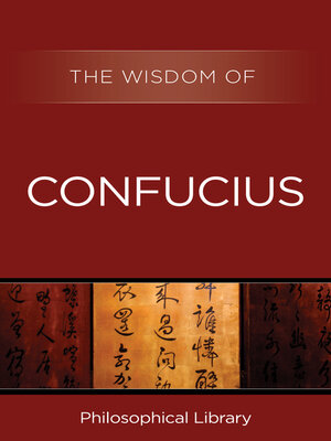 cover image of The Wisdom of Confucius
